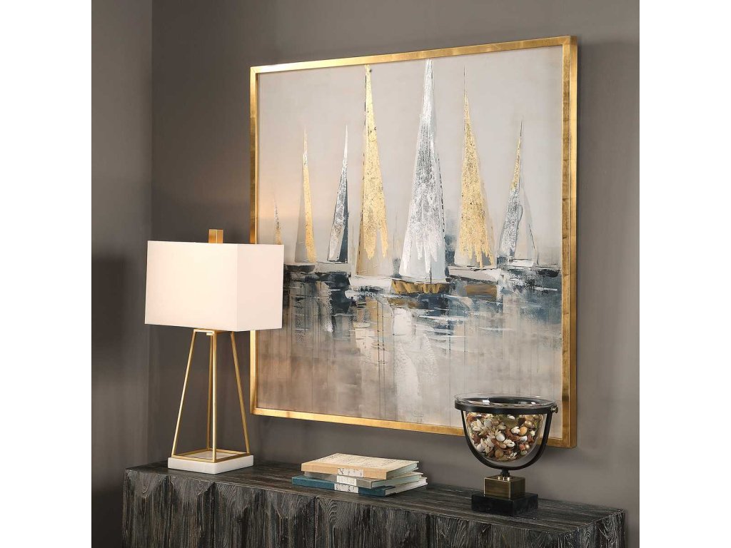 Regatta Hand Painted Canvas - image 2