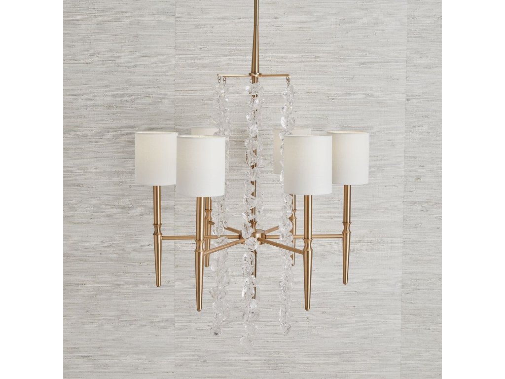 Waterfall, 6 Lt Chandelier - image 1