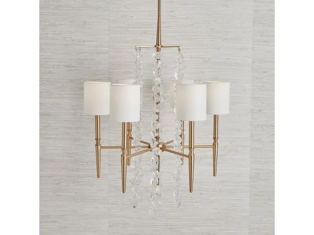 Waterfall, 6 Lt Chandelier - Alternative View