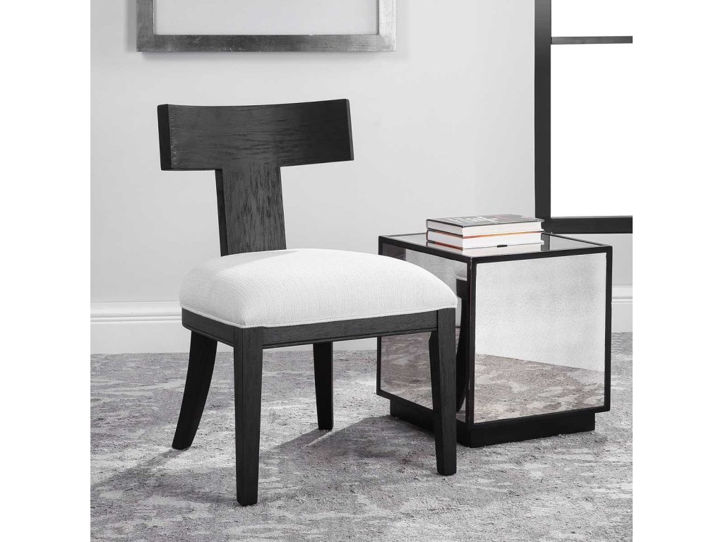 Idris Armless Chair, Charcoal - image 3