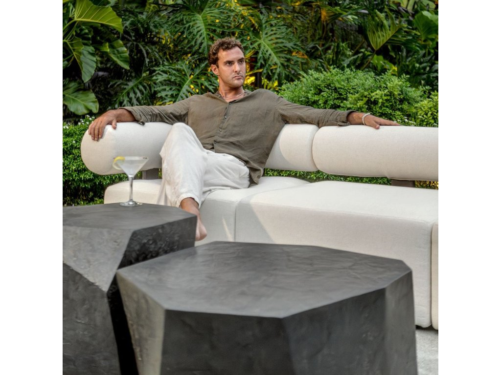 Parra Outdoor Side Table, Slate - image 5