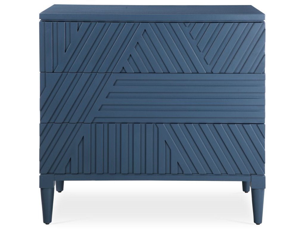 Colby 3 Drawer Chest, Blue - main image