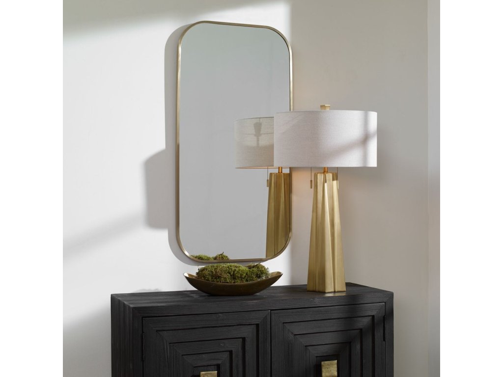 Taft Mirror, Brass - image 3