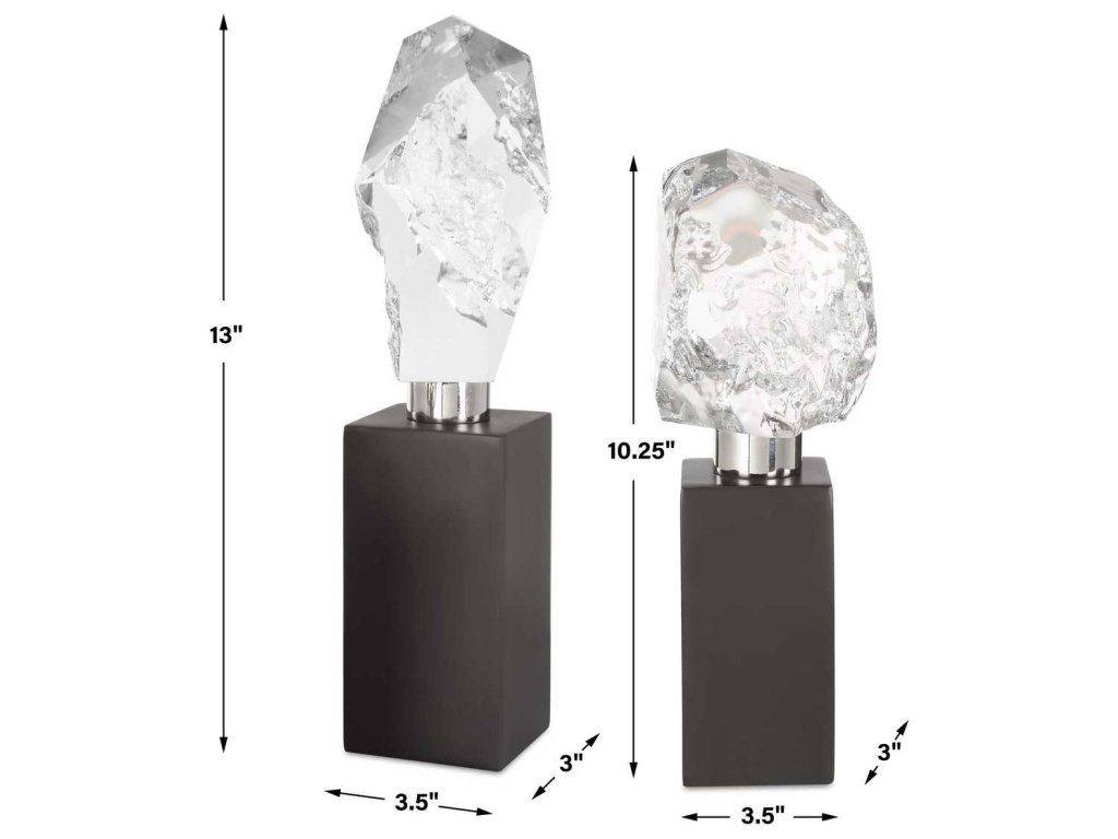 Crystal Peak Sculptures, S/2 - image 4