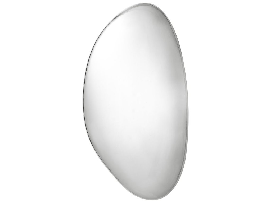 Jelly Bean Wall Sculpture - 26X38 Silver - image 5