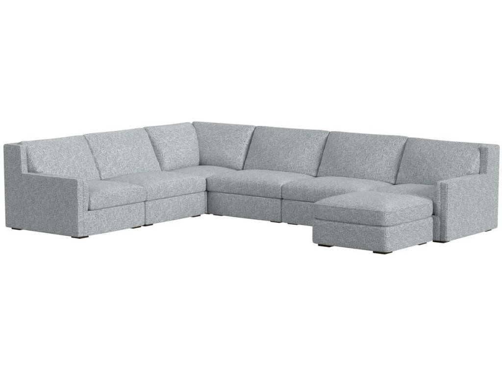 Luxe Sofa, Armless - Dashing Blue - image 4