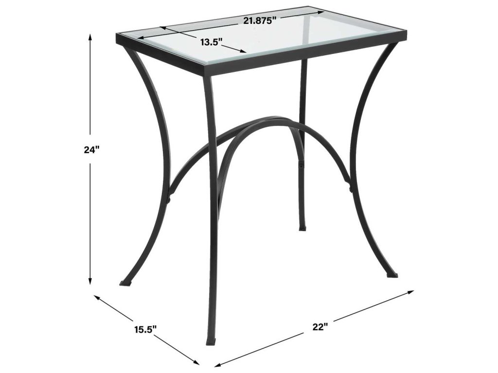 Alayna End Table, Black - image 7