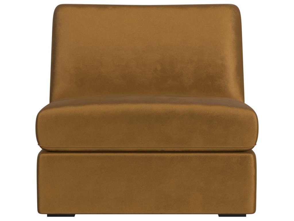 Wave Sofa, Armless - Bliss Bronze - main image