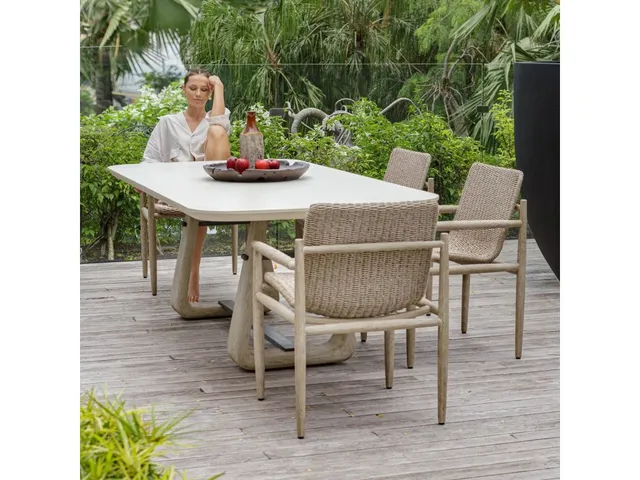 Circa Outdoor Dining Table, 2 Cartons - Alternative View