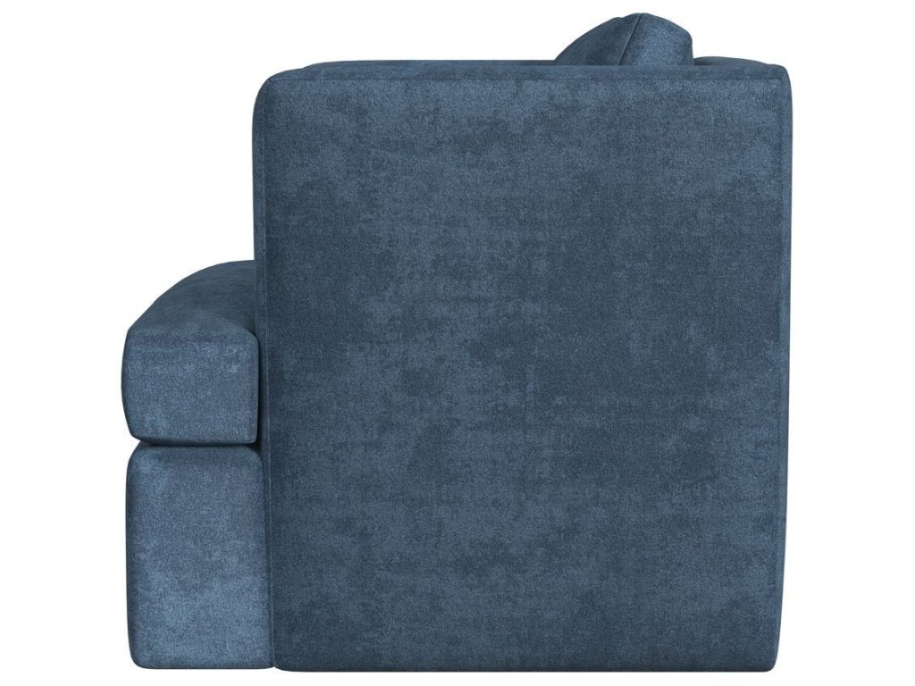 Elevated Swivel Chair - Lux Peacock - image 3
