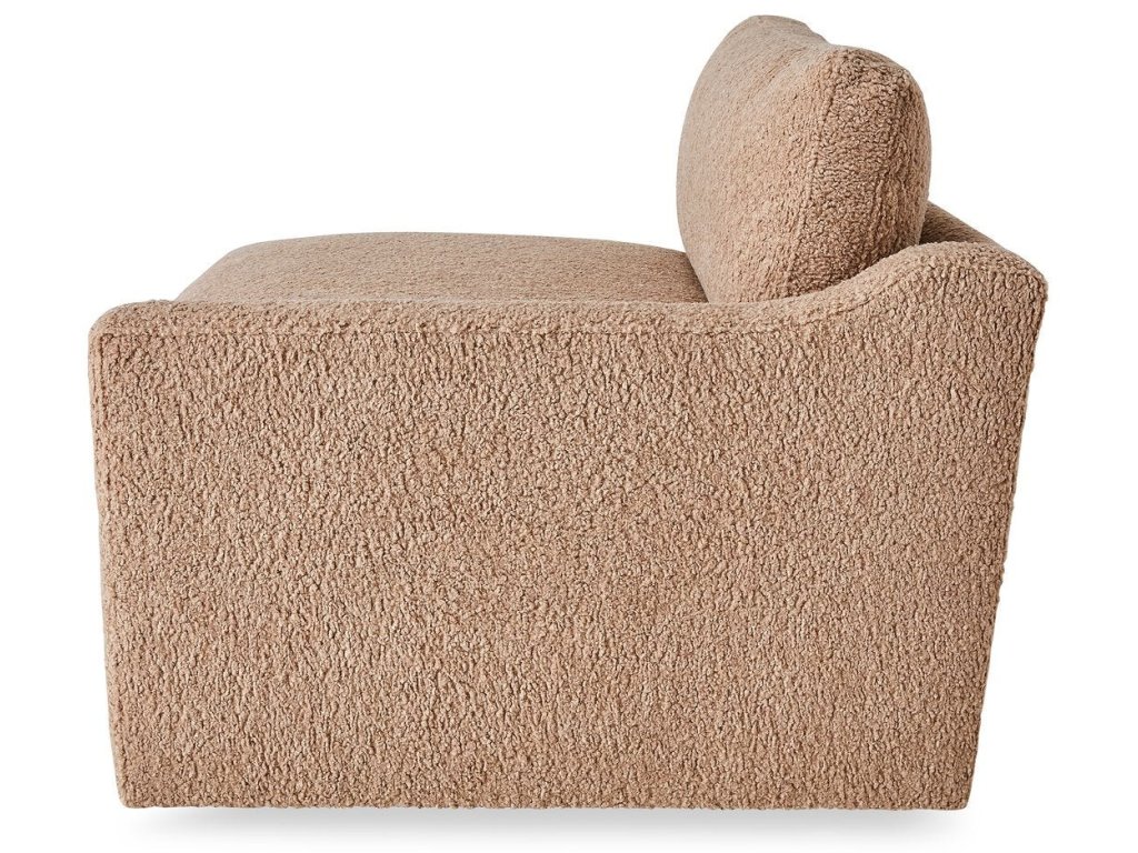 Slope Sofa, Right Arm Facing - Toast Faux Sheepskin - image 6
