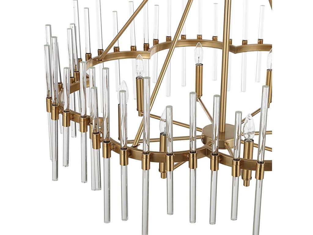 Crystal Stick, 8 Lt Chandelier - image 10