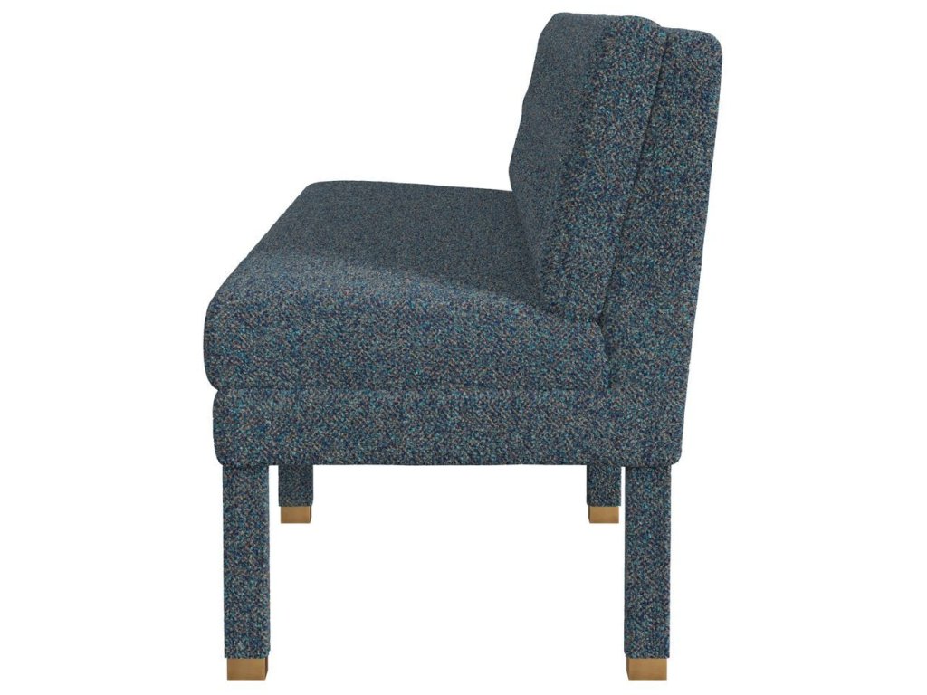 Approach The Bench Banquette, 84" - Tweedy Bird Jewel - image 2