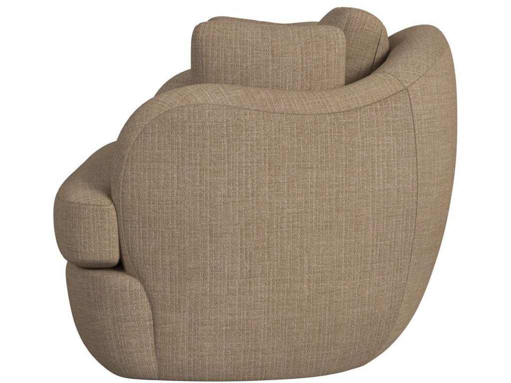 Scoop And A Half Swivel Chair - Lush Tawny - image 2
