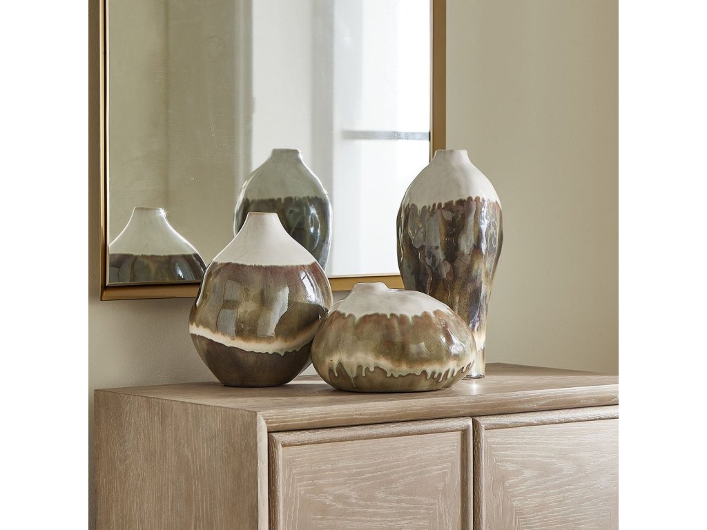 Earthflow Outdoor Vases, S/3 - image 2