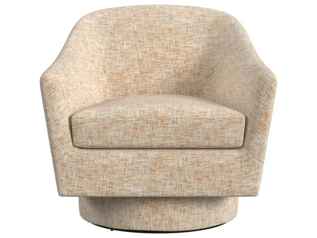 Coupe Swivel Chair - Thatched Butterscotch