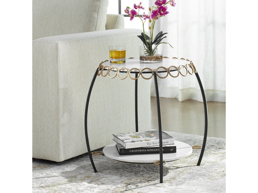 Chainlink Side Table - image 1