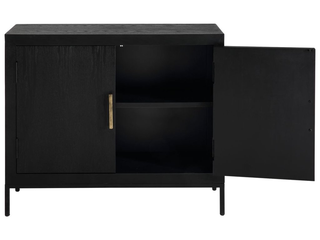 Front Range 2 Door Cabinet, Black - image 2