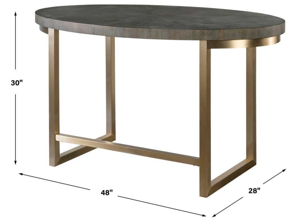 Taja Oval Desk - image 4