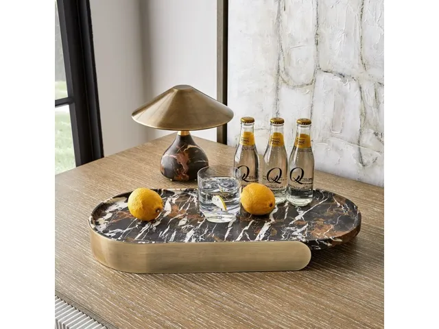 Lozenge Tray - Michelangelo Marble - Alternative View
