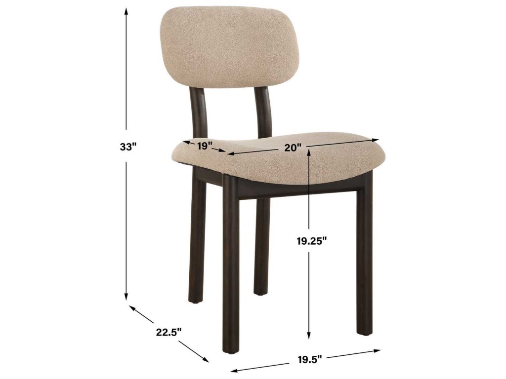 Sculpt Dining Chair, Sand, 2 Per Box, Priced Each - image 7