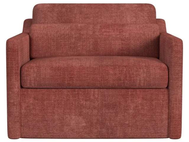 Slope Swivel Chair-And-A-Half - Vintage Tea Rose