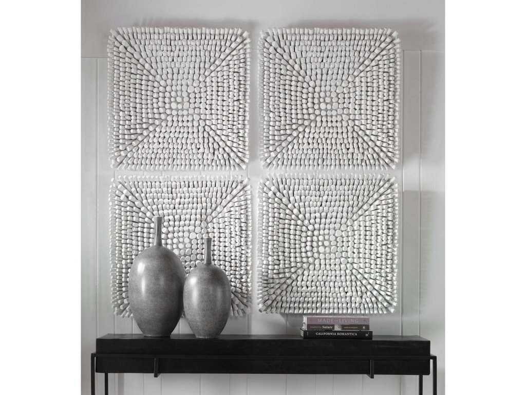 Portside Wood Wall Panel, White - image 2