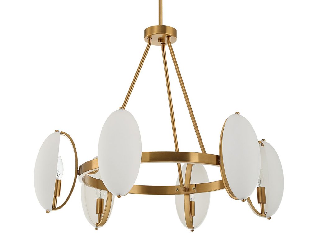 Oviform, 6 Lt Chandelier - image 4