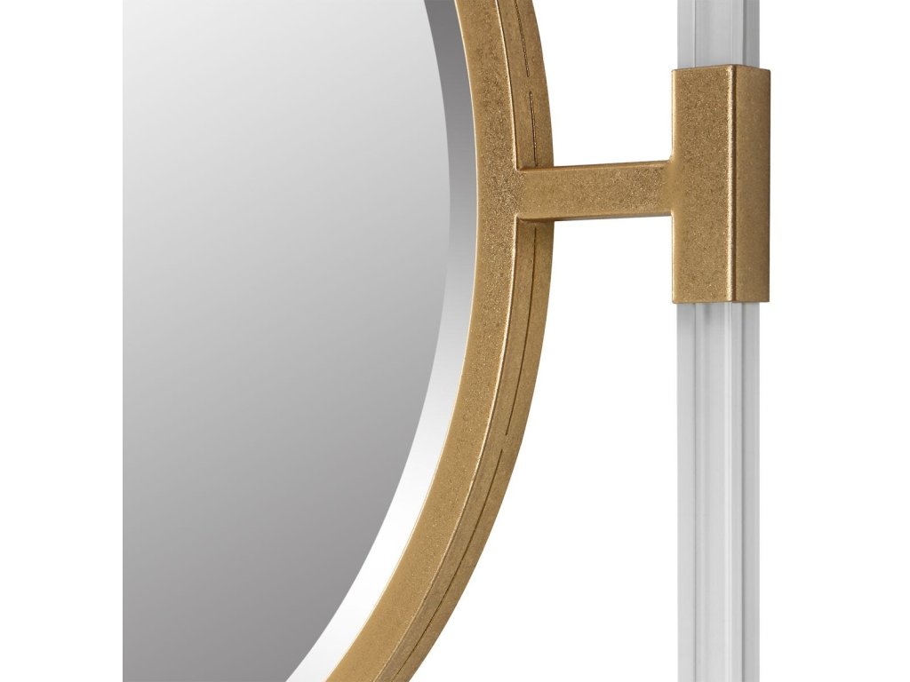 Balkan Small Mirror, Gold - image 3