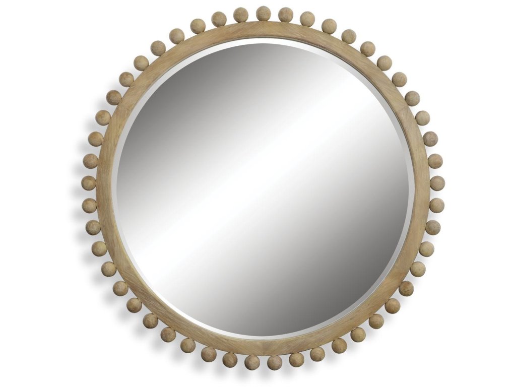 Brianza Round Mirror - 72 Natural - main image