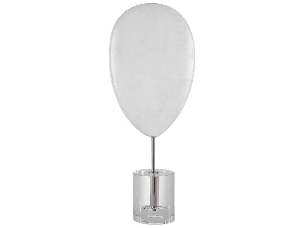 Ellipse Sculpture - White - main image
