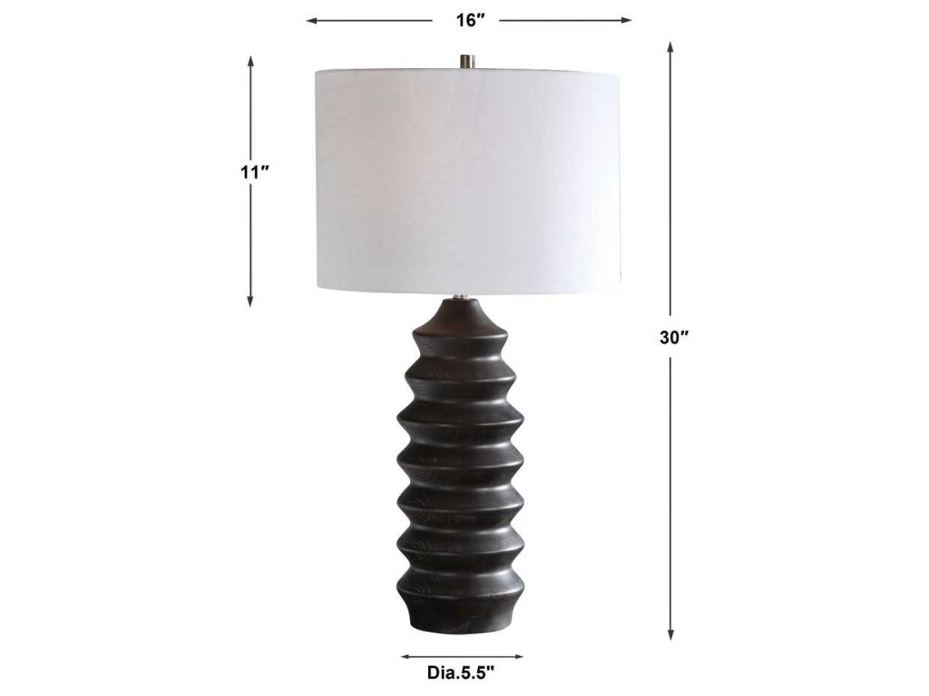 Uplift Table Lamp, Black - image 8