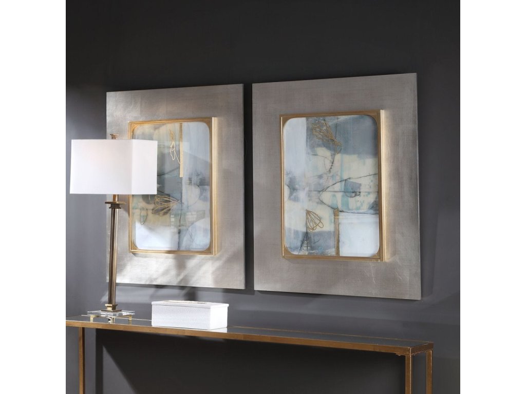 Gilded Whimsy Framed Prints, S/2 - image 5
