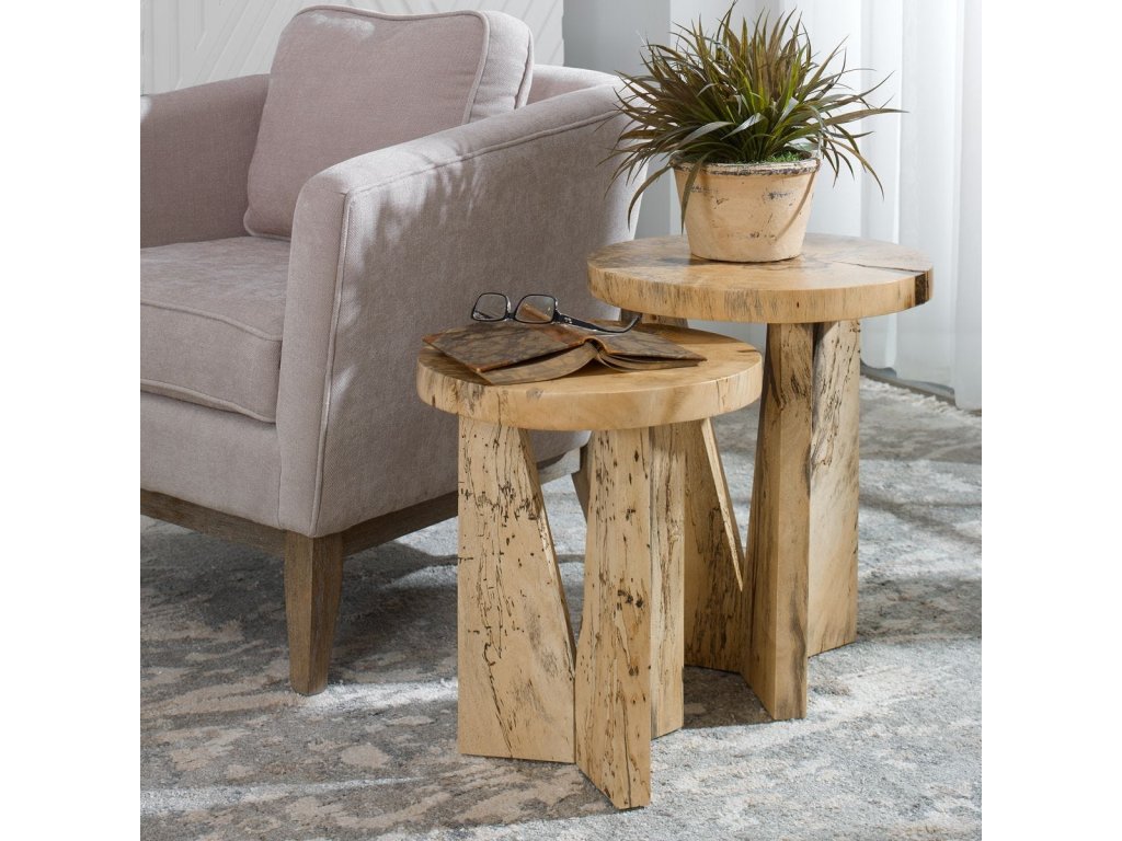 Nadette Nesting Tables, Natural, S/2 - image 6