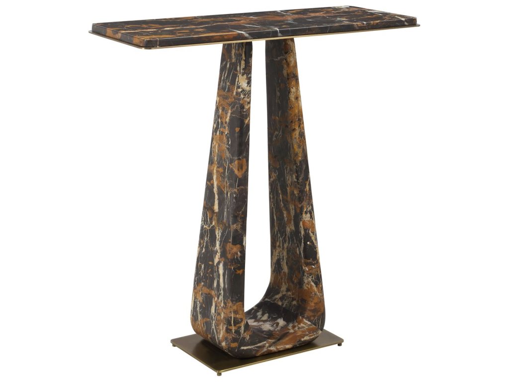 About Turn Console Table - Michelangelo Marble - image 2