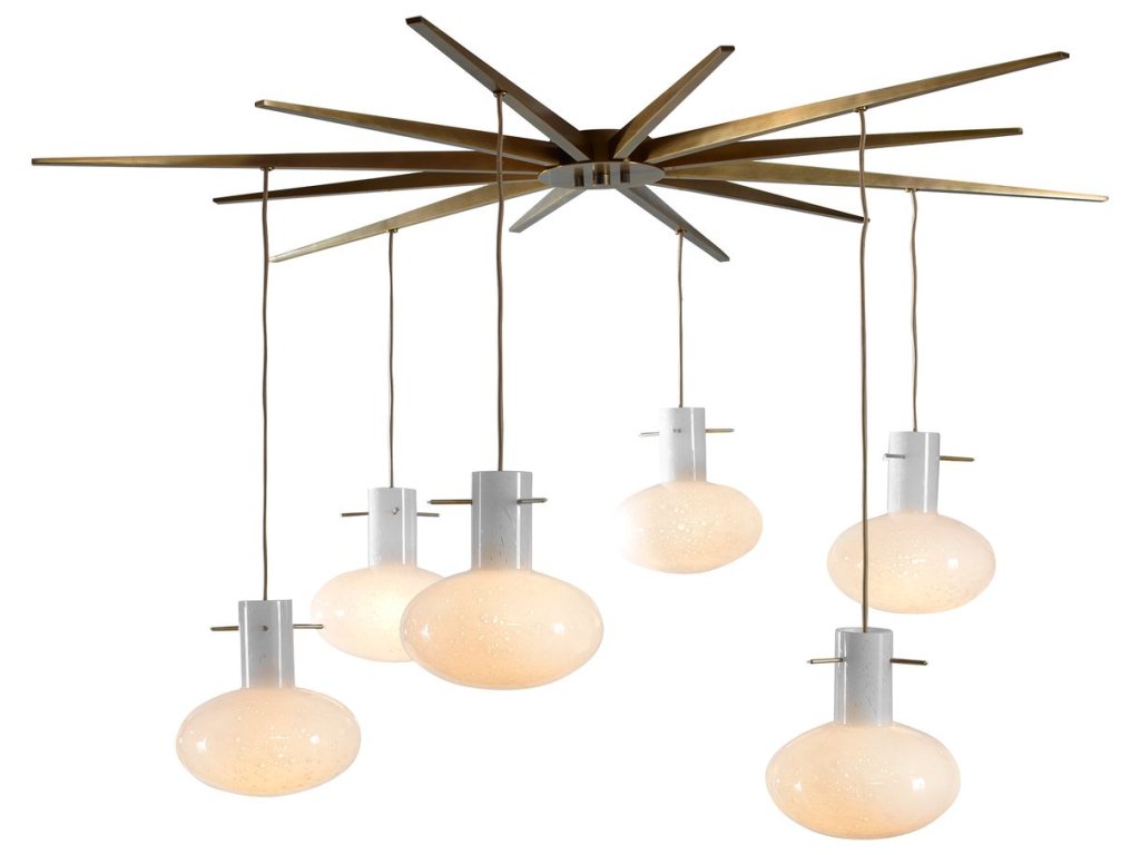 Superstar, 6 Lt Flush Pendant - main image