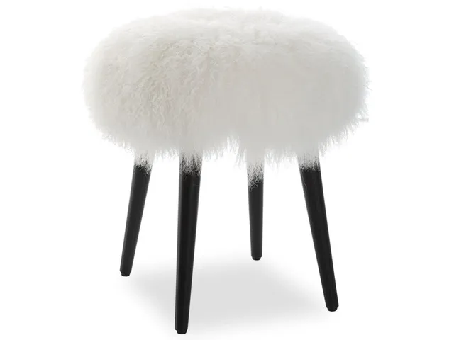 Wooly Accent Stool