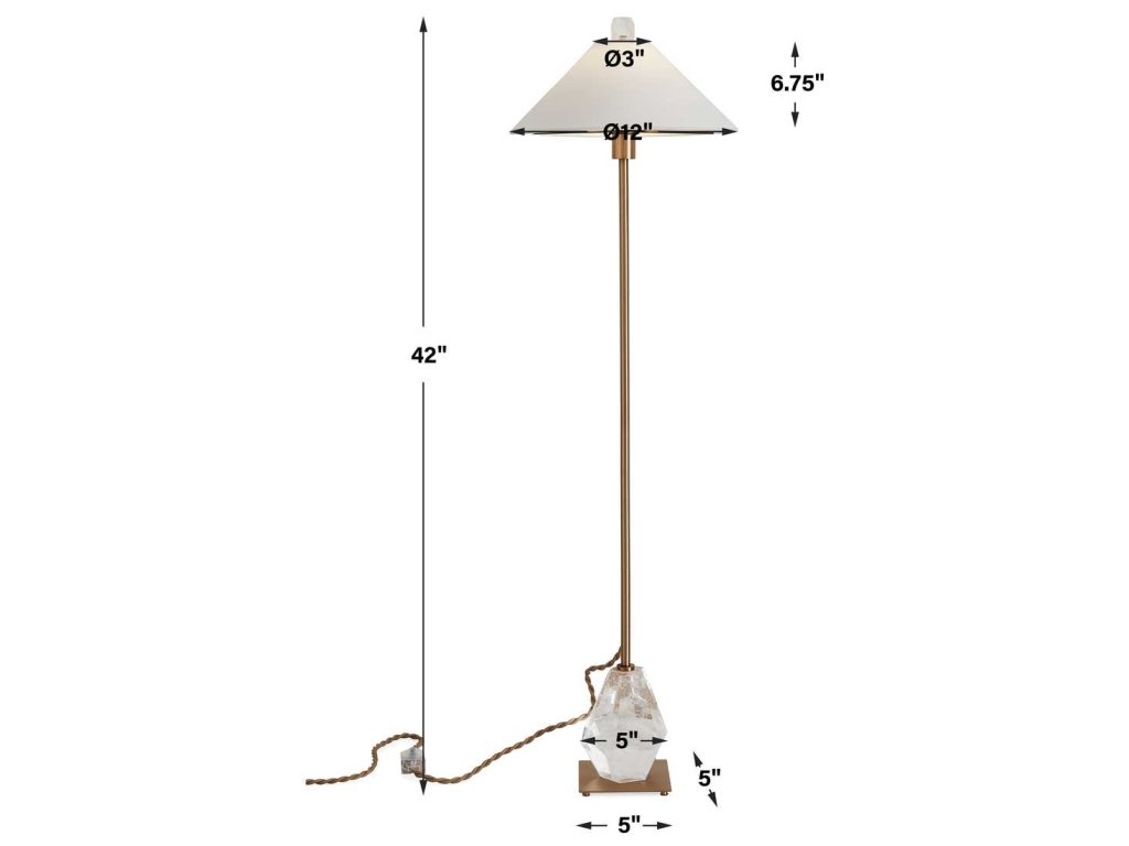 Faceted Buffet Lamp - image 4