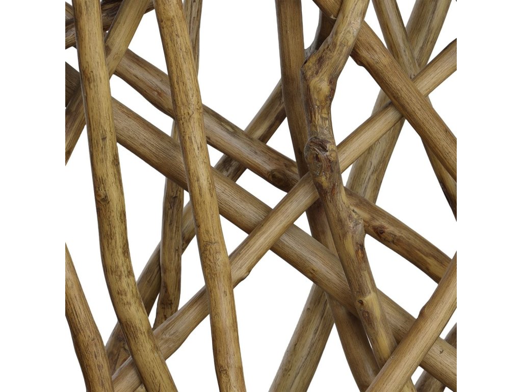 Teak Maze Console Table - image 4