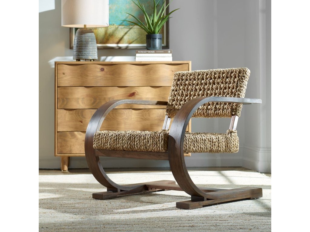 Rehema Accent Chair, Walnut - image 1