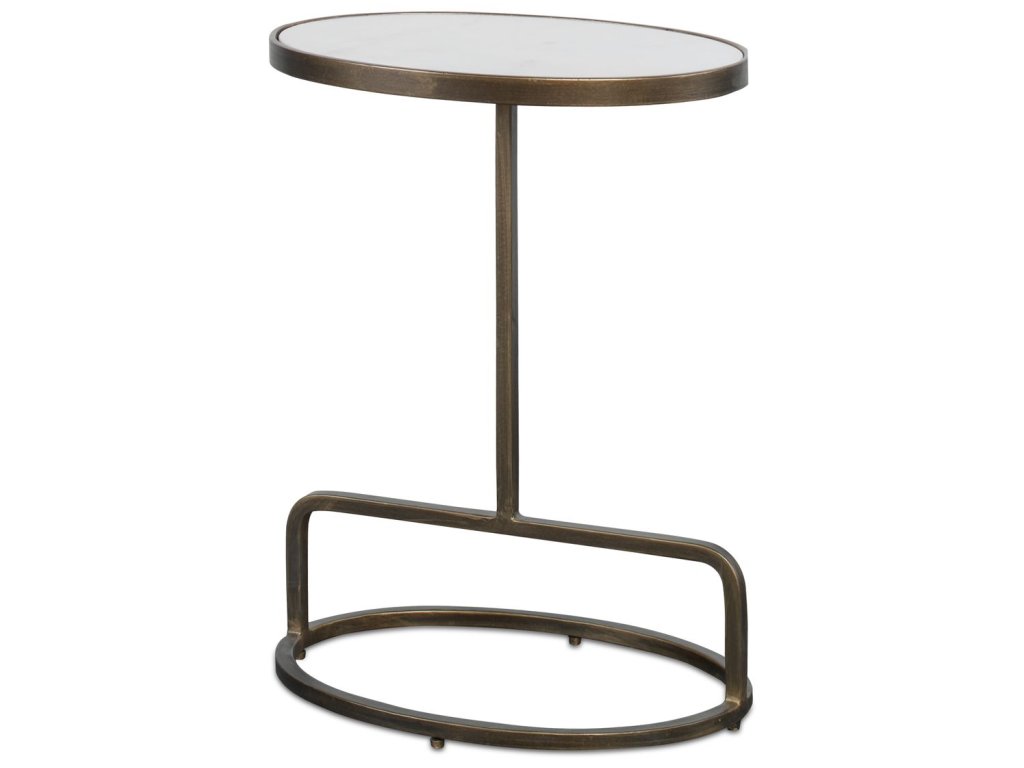 Jessenia Accent Table, Marble - main image