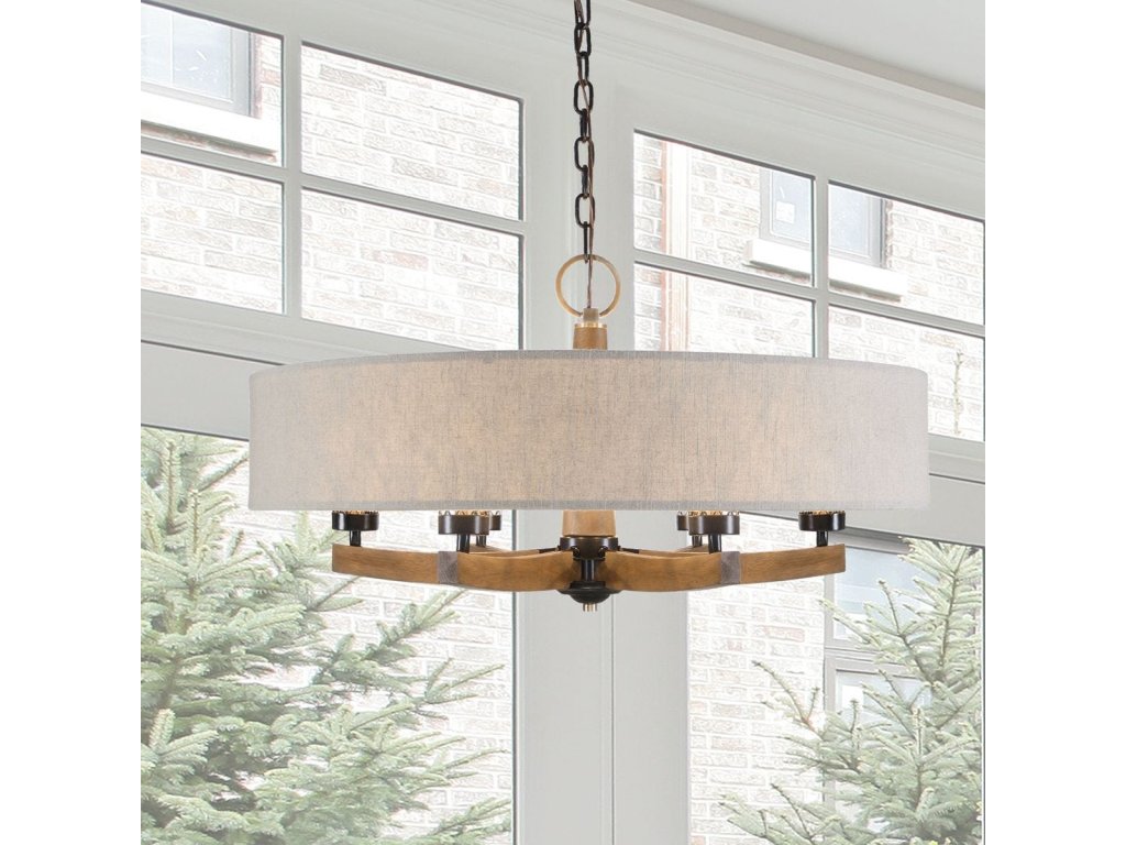 Woodall, 6 Lt Chandelier - image 7