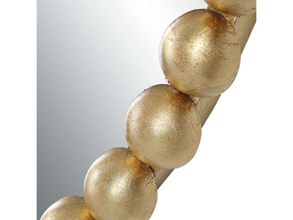 Serna Oval Mirror, Gold - image 3
