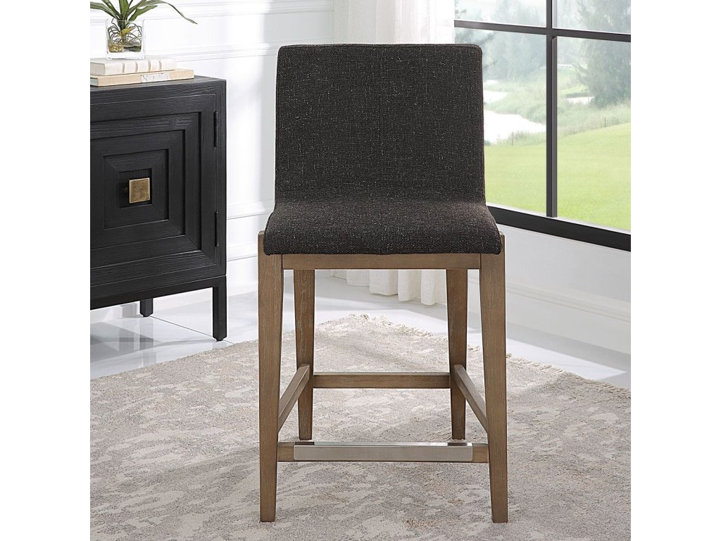 Klemens Counter Stool, Chocolate - image 2