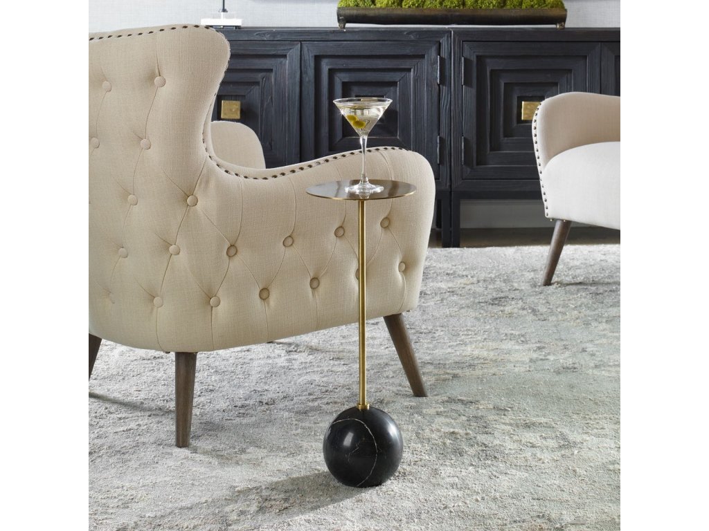 Gimlet Drink Table, Black - image 1