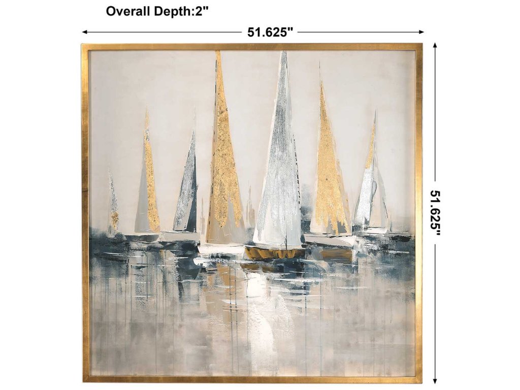 Regatta Hand Painted Canvas - image 5