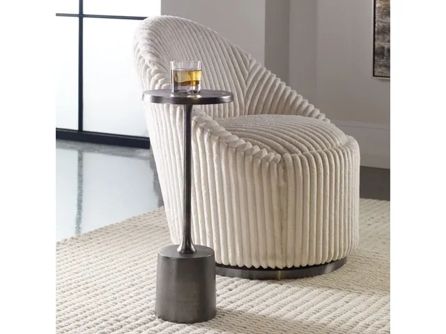 Sanaga Drink Table, Nickel