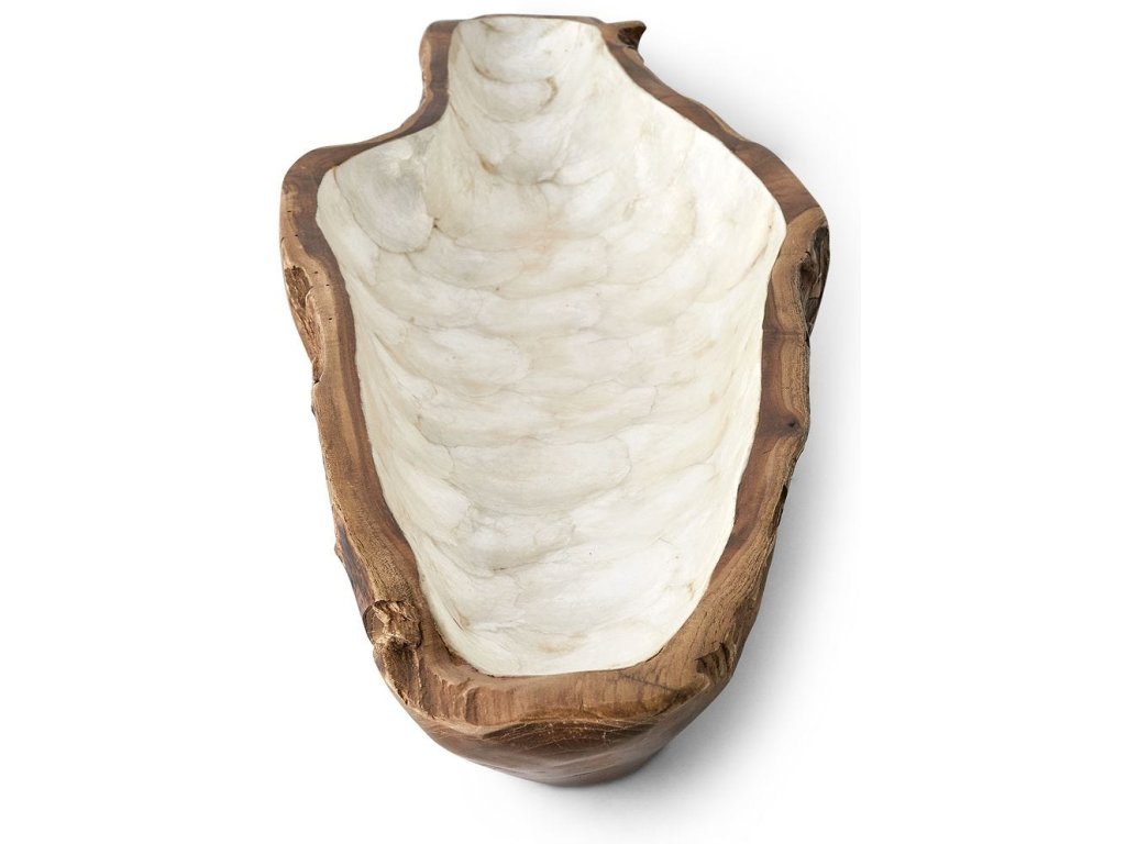 Pearl Forest Bowl - White Capiz - image 8
