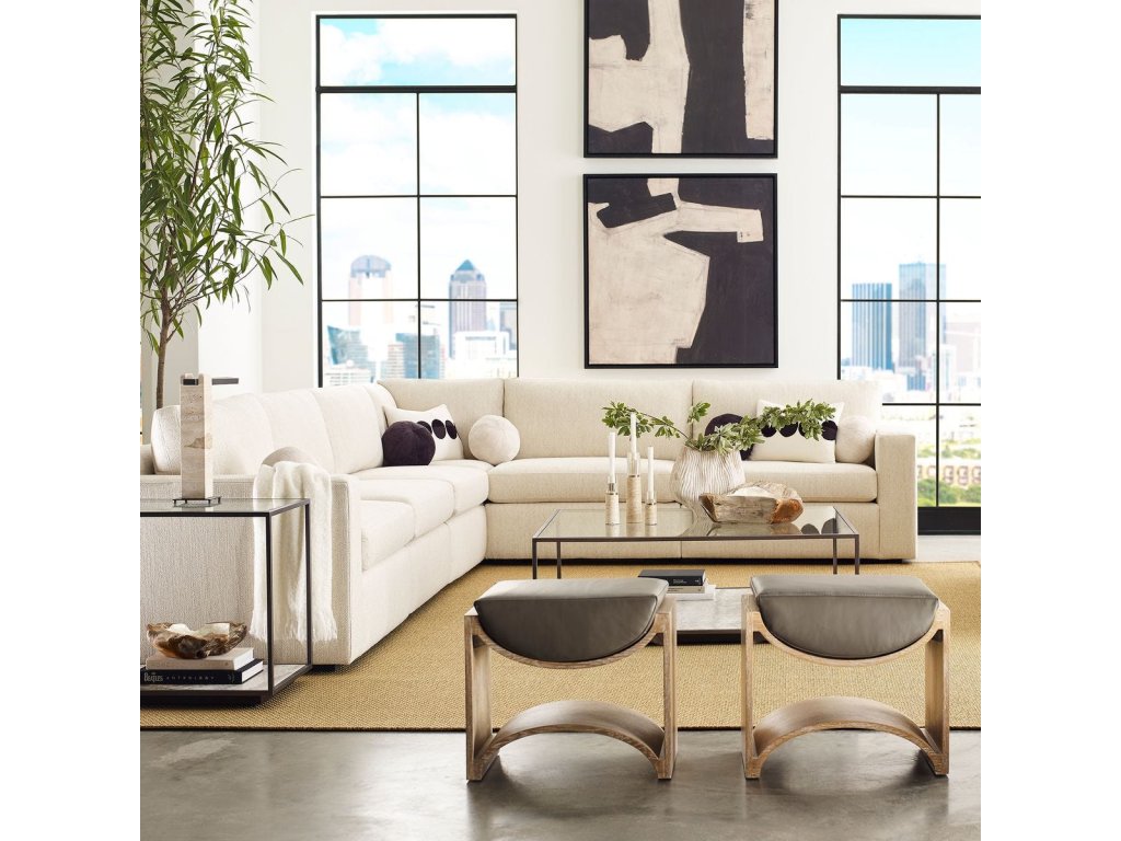Great Plains Sofa, Left Arm Facing - Alabaster/Linen Weave - image 10