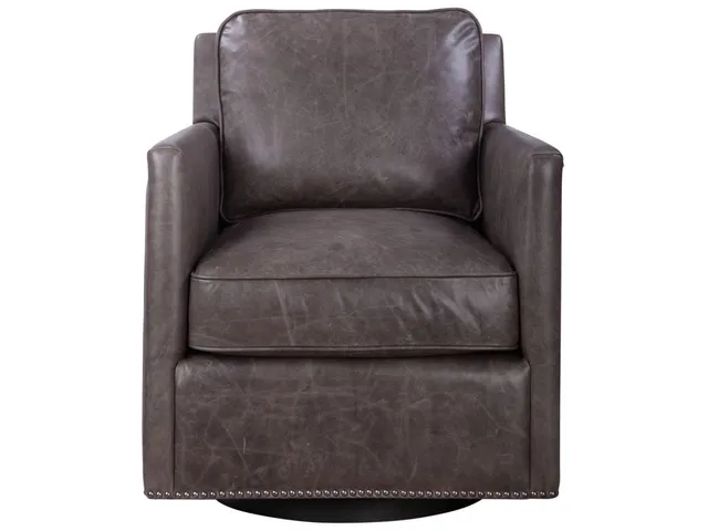 Roosevelt Swivel Chair - Smoke